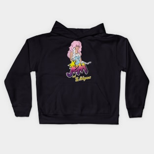 Vinatge Jem and The Holograms Kids Hoodie